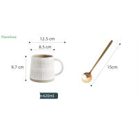 الشمال السيراميك رسمت باليد القهوة القدح كوب حليب اليابانية الإبداعية شخصية كوب ماء الخشنة الفخار فنجان القهوة القهوة
